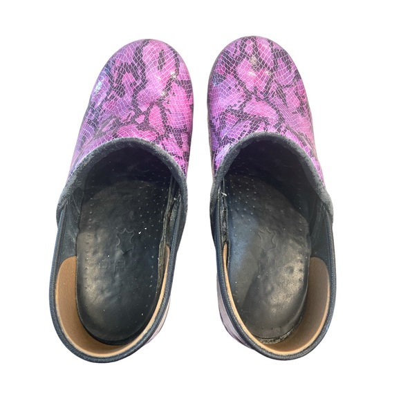 Dansko Women’s Clogs Size 38 Rare Color Combo - Picture 8 of 9